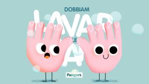 Pampers, insieme a Saatchi & Saatchi, insegna ai bambini come lavarsi le mani
