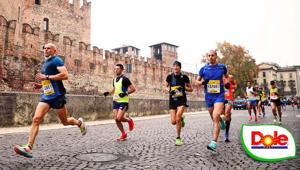 Dole Italia è Bronze Sponsor di Verona Marathon e i suoi tre percorsi