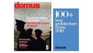 Domus è in edicola a marzo con la prima "100+ Best Architecture Firms"