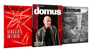 Jean Nouvel è il Guest Editor di Domus 2022. In omaggio con il numero di dicembre la monografia a lui dedicata e la terza uscita di DomusAir