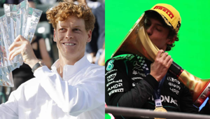 Ottimi ascolti per la grande la domenica di motori e tennis nella Casa dello Sport di Sky: 16,9% di share per Antonelli in F1 e 7,3% per il trionfo di Sinner