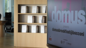 Domus e Università Bocconi insieme per la seconda edizione di DomusBreakfast@Bocconi