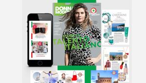 Numero speciale di Donna Moderna dedicato al talento italiano. Pubblicità in crescita del 40% con oltre 60 pagine adv