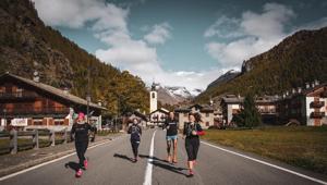 Donna Moderna porta in Valle d'Aosta per la sfida finale di 'Corri con noi'. Brand partner: Scarpa, Garmin, Mediterranea Cosmetics,  Lauretana e Benped