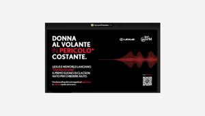 Lexus e Weworld lanciano la campagna 'The Red Sound': un suono di clacson per chiedere aiuto agli altri automobilisti se una donna alla guida si ritrova a subire aggressioni o molestie