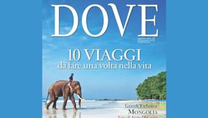 Numero da collezione per Dove di agosto con il taccuino e lo speciale Sardegna di 100 pagine. Tiratura speciale di 100mila copie e crescita a doppia cifra della raccolta