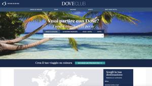 Il restyling del sito DoveClub porta la firma intarget