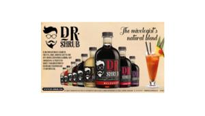 La creatività di Gruppo icat veste i nuovi blend naturali Dr. Shrub di Acetum