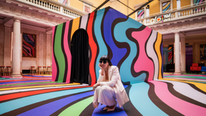 2night firma Hyper Portal, il progetto di glo alla Milano Design Week realizzato dall'artista Michela Picchi. Oltre 50.000 visitatori in sette giorni