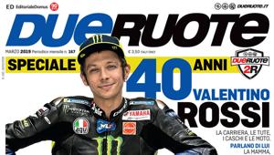 'Happy Birthday Vale': Dueruote celebra i 40 anni del pilota con un numero da collezione