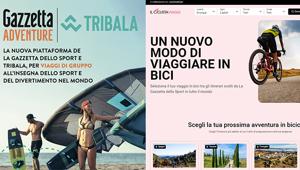 La Gazzetta dello Sport e Sportit creano Gazzetta Adventure|Tribala e Ilciclistaviaggi, due piattaforme dedicate al turismo sportivo