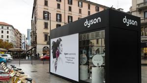 Il tour del pop up Dyson arriva in corso Garibaldi a Milano con All Communication