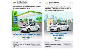 Nuova campagna digital per E-Vai, il car sharing elettrico del Gruppo FNM. Creatività di Change Media