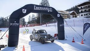 Eberhard & Co. sponsorizza la 34esima edizione di Winter Marathon, il più importante evento invernale per auto storiche in programma a Madonna di Campiglio