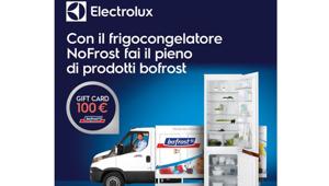 Tend firma la campagna "Con il frigocongelatore NoFrost fai il pieno di prodotti bofrost"