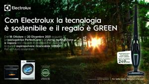 ELECTROLUX: la nuova campagna promozionale premia chi sceglie di vivere la casa all'insegna della sostenibilità