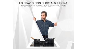 Con Elica 'Riprenditi il tuo spazio'. On air lo spot dedicato a NikolaTesla Fit firmato Meloria