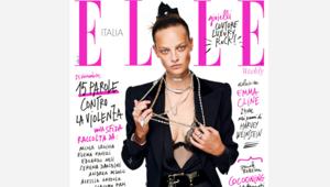 ELLE, un numero speciale che celebra la Giornata Internazionale per l'Eliminazione della violenza contro le donne.