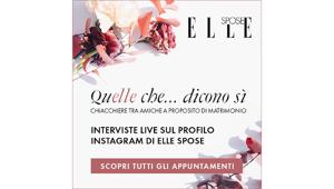 "QuElle che…dicono sì": su Instagram il nuovo format di Elle Spose condotto da Michela Gattermayer per parlare di nozze in modo leggero e coinvolgente