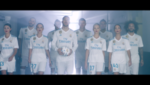Emirates: i calciatori del Real Madrid salgono a bordo nella nuova campagna OneTeam