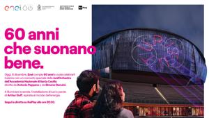 Enel festeggia 60 anni di futuro e di energia con un concerto - evento e una campagna firmata Saatchi&Saatchi
