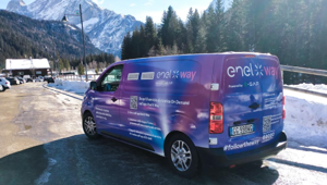 E-Mobility: Enel x Way porta la ricarica mobile nelle località sciistiche in collaborazione con E-GAP