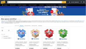 ePrice sigla un accordo con Carrefour Italia per la vendita online de “gli Essenziali”, pratici panieri precomposti da beni di uso quotidiano e declinati per tipologia di necessità di spesa