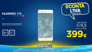 'Sconta l'IVA... e anche di più!', lo dicono Euronics e Max Information