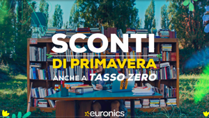 Da Euronics con la “bella stagione” arrivano anche gli “Sconti di primavera”. Al via una campagna adv Tv, radio, social e digital di  Wundermann Thompson