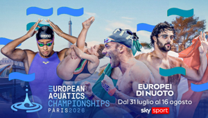 Sky acquisisce i diritti dei Campionati Europei di Nuoto 2026 a Parigi