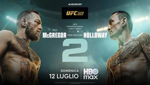 McGregor VS Holloway 2. UFC 329 è in esclusiva su Eurosport