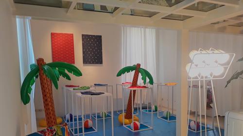 Evento collezione beachwear Red