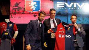 Svelato il 'misterioso' sponsor di maglia del Genoa Cfc: è la energy company Eviva
