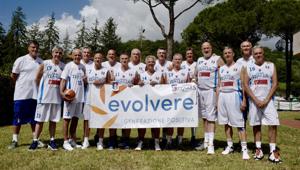Evolvere sponsor ufficiale della Nazionale italiana Basket Over 60 al 14th World Maxibasketball Championship