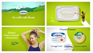 Exquisa presenta “Un tuffo nella bontà”, la sua prima campagna tv in onda su Mediaset