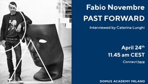 Domus Academy presenta la talk online 'Past Forward'