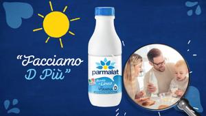Parmalat è on air con la campagna "Facciamo D Più" prodotta da Rai Pubblicità per raccontare la nuova gamma di latte con vitamina D