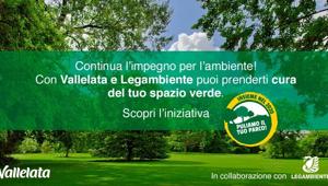 Vallelata lancia con Legambiente la campagna “Puliamo il tuo parco!”. Creatività di H48