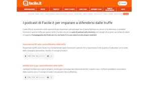 Facile.it lancia la nuova sezione podcast in collaborazione con Hypercast