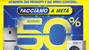 Da Euronics torna la promozione 'Facciamo a metà', la campagna è firmata Max Information
