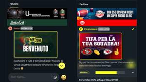 Successo di sponsorship per la funzionalità Fan Zone di DAZN