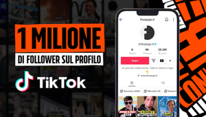 Fanpage.it raggiunge 1 milione di follower su TikTok. E’ la prima testata italiana a tagliare questo traguardo sul social network