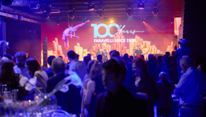 Faravelli festeggia il proprio Centenario a Milano: l'evento “Next Begins Now” riunisce oltre 400 ospiti con la firma di Picardi Events