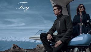 Fay punta sui figli d'arte anche per la campagna A/I. Ora è la volta di Morgan Polanski e Gabriel Kane Day Lewis