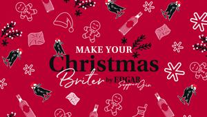  FCB PARTNERS vince la gara Gruppo Montenegro e firma “Make your Christmas Briter”, l’attività di ed Edgar Sopper Gin che ha reso il Natale più “Brit”