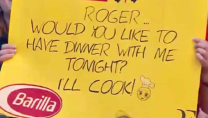 Una fan va a cena con Roger Federer grazie a Barilla e We Are Social