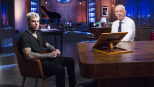 Sul Nove record di ascolti per Fedez ospite de 'La confessione' di Peter Gomez: oltre 554.000 telespettatori e una media di share del 2,3%.