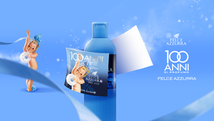 Felce Azzurra celebra con un francobollo, temporary restyling del packaging, un open day e altre iniziative i 100 anni di storia