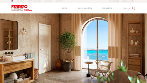 Nuovo sito per FerreroLegno. Firma Blulab