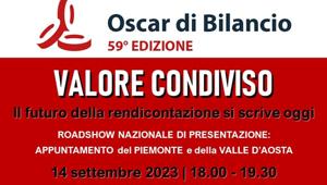 FERPI Piemonte e Valle d’Aosta organizza “Aspettando l’Oscar di Bilancio”: il 14 settembre il roadshow fa tappa a Torino, un’occasione per riflettere sul valore della comunicazione di rendicontazione  in un momento di profondo cambiamento